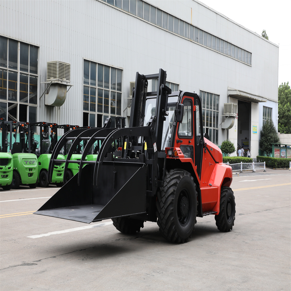 Rough terrain forklifts
