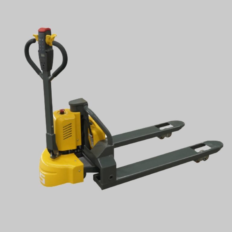 Warehouse handling equipment catalogue illustration